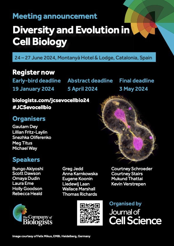 JCS2024 Diversity and Evolution in Cell Biology Conferences